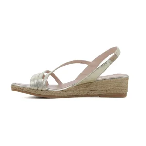 Sandalia Oro/plata