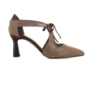 Zapato Taupe/marron